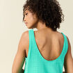 Débardeur sans manches vert turquoise femme