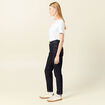 Jeans mom fabriqué en France denim brut femme