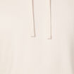 Sweat capuche éco-responsable beige homme