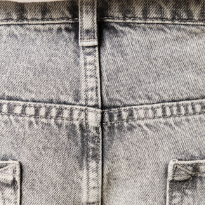 jeans large 5 poches denim snow gris homme Jeans large 5 poches denim snow gris homme