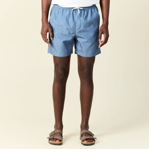 Short de bain bleu foncé homme