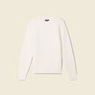 Pull éco-responsable ecru homme