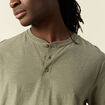 T-shirt manches courtes vert kaki homme