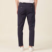 Pantalon chino 7/8&egrave;me bleu marine homme