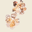Boucles d'oreilles clous couleur or femme