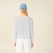 Pull éco-responsable creme femme