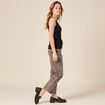 Débardeur femme uni col arrondi Instinct noir femme