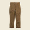 Pantalon cargo vert kaki femme