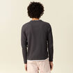 T-shirt manches longues gris foncé homme
