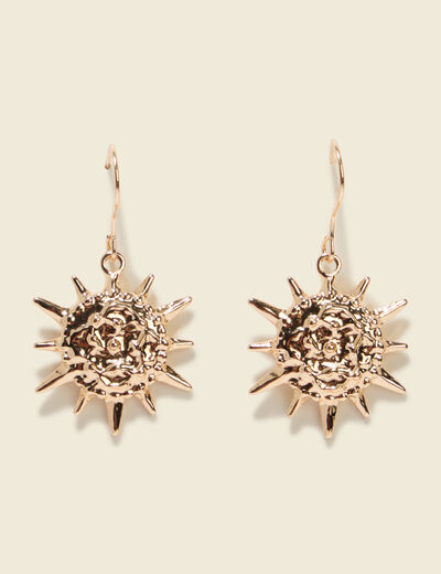 Boucles d'oreilles couleur or femme