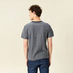 T-shirt manches courtes bleu marine homme