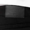 Jeans slim longueur 30 denim noir homme