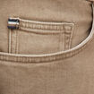 Jeans straight longueur 34 denim denim beige homme