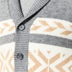 Gilet manches longues ecru homme