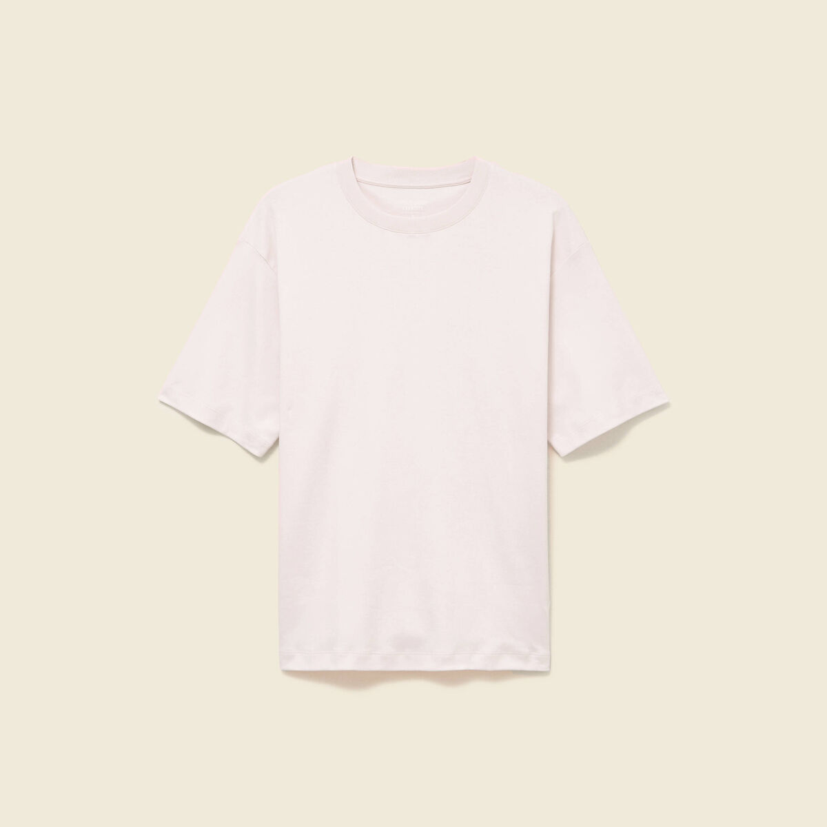 T-shirt manches courtes rose clair homme