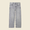 Jeans large 5 poches longueur 32 denim snow gris homme
