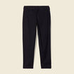 Pantalon paperbag noir femme