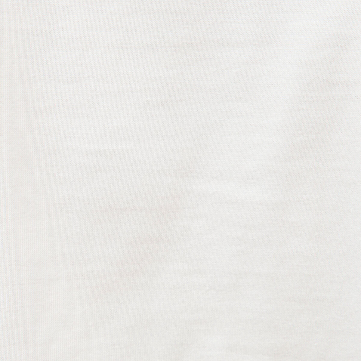 T-shirt ample col rond manches courtes ecru homme