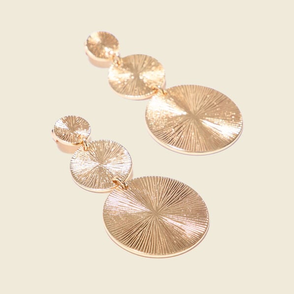 boucles doreilles pendantes couleur or femme Boucles d'oreilles pendantes couleur or femme