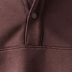 Sweat manches longues marron fonc&eacute; homme
