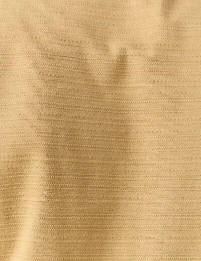 T-shirt manches courtes beige homme