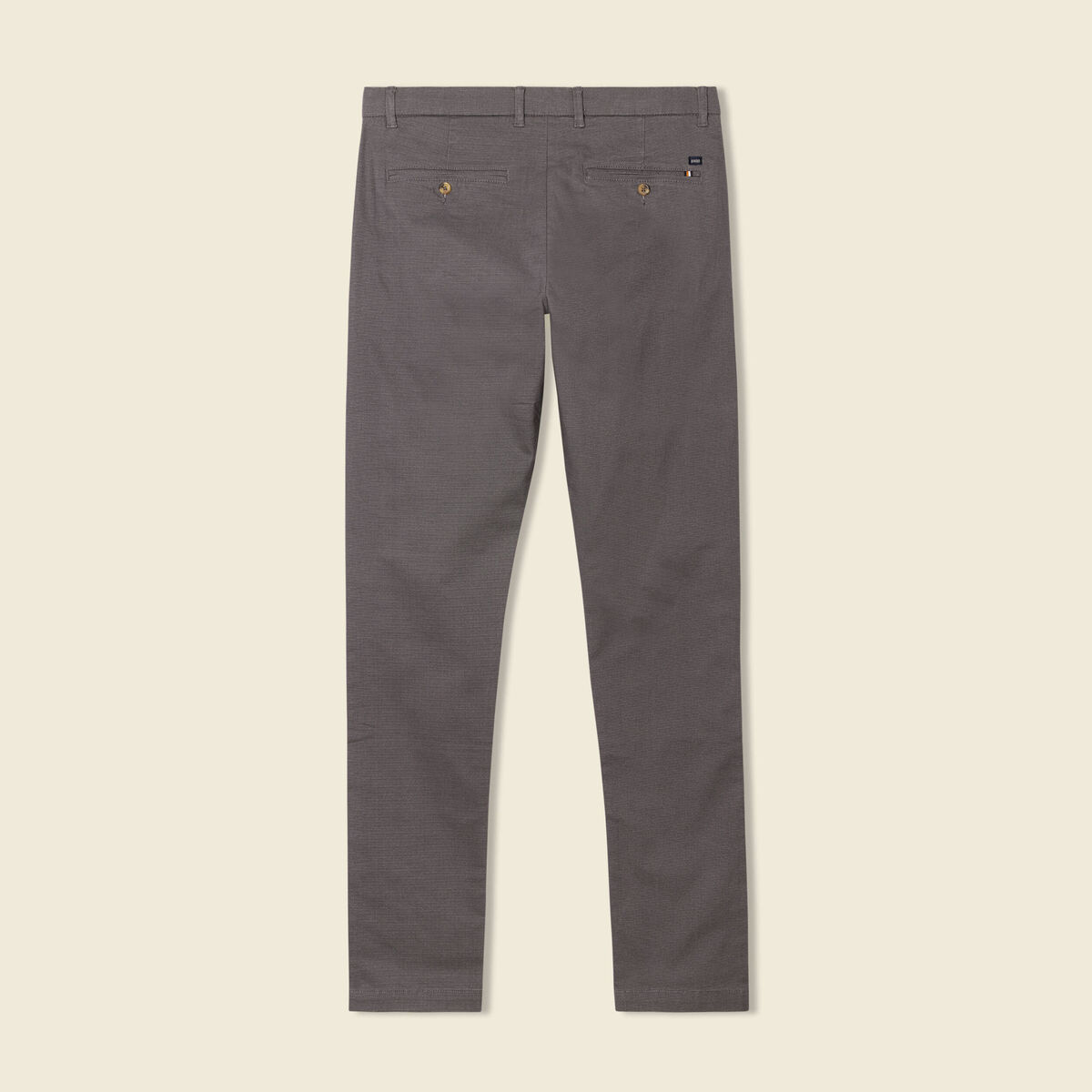 Pantalon slim Instinct chino gris homme