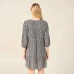 Robe éco-responsable noir femme