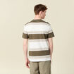 T-shirt manches courtes vert kaki homme