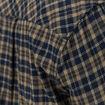 Chemise col classique manches longues vert kaki homme