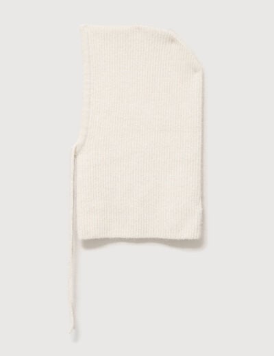 Cagoule ecru femme