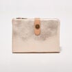 Portefeuille beige femme