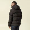 Doudoune avec capuche noir homme