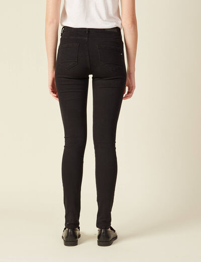 Jeans jegging denim noir femme