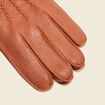 Gants en cuir marron homme