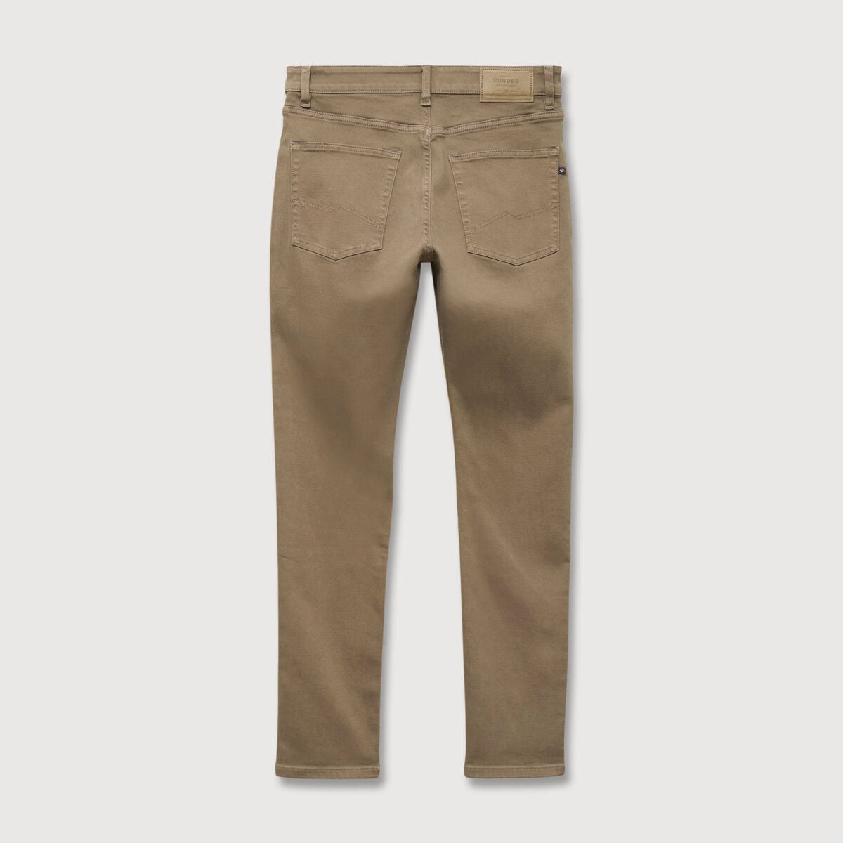 Pantalon chino slim sable homme