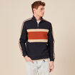 Sweat manches longues orange foncé homme