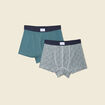 Lot 2 boxers noir homme