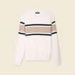 Pull manches longues ecru homme