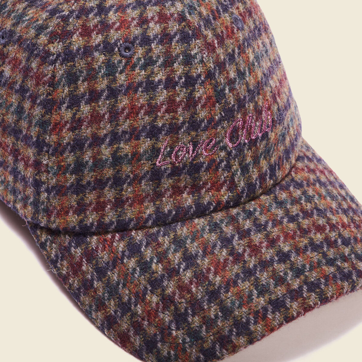 Casquette multicolore femme
