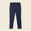 Pantalon jogger élastiqué bleu foncé homme