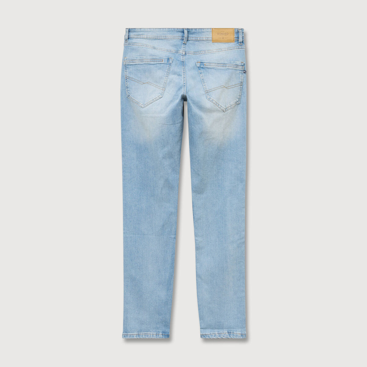 Jeans slim denim used homme