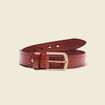 Ceinture en cuir marron homme