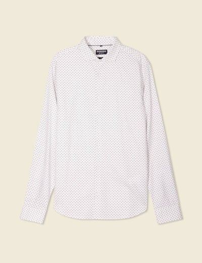 Chemise éco-responsable blanc homme