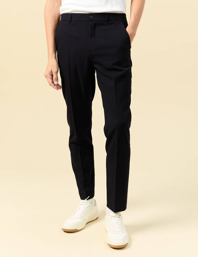 Pantalon bleu marine homme