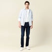 Jeans slim 5 poches denim brut homme