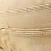 Jeans éco-responsable straight denim beige homme