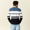 Pull manches longues ecru homme
