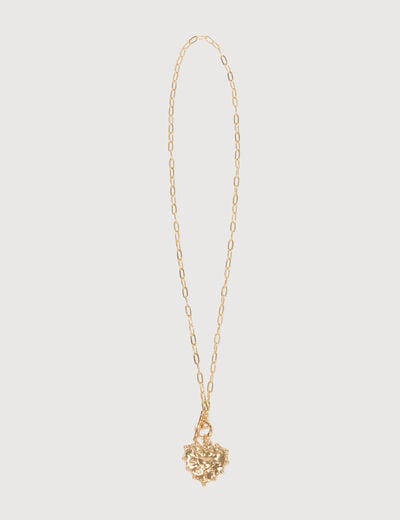 Collier couleur or femme