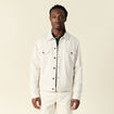 Veste boutonn&eacute;e sable homme