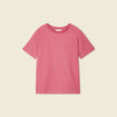 T-shirt manches courtes vieux rose femme